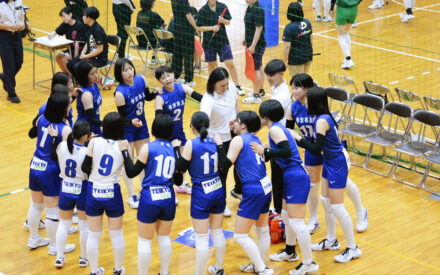 【バレー部】県総体2回戦突破！次戦は6/6(土)松山北戦！