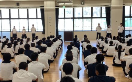 【学校生活】体育祭始動！結団式が行われました！