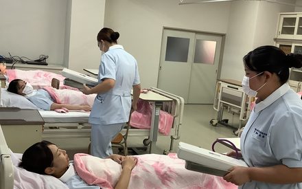 【看護科】本科3年生 後期の実習に向けて 【看護科】本科3年生 後期の実習に向けて